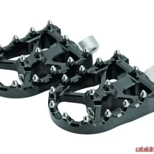 Flo Motorsports Black BMX Style Foot Pegs Harley-Davidson 1972-2019 - Image 1