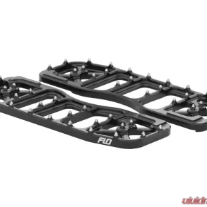 Flo Motorsports Black V5 Floorboards Harley-Davidson 1984-2020 - Image 1
