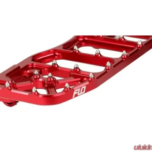 Flo Motorsports Red V5 Floorboards Harley-Davidson 1984-2020 - Image 1