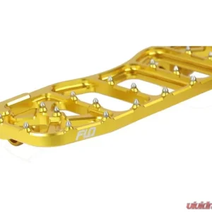 Flo Motorsports Gold V5 Floorboards Harley-Davidson 1984-2020 - Image 1
