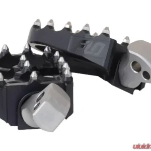 Flo Motorsports Black Moto Style Passenger Pegs Harley-Davidson M8 Softail 2018-2021 - Image 1