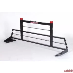 Weather Guard Black Steel Portect-A-Rail Heavy Duty Cab Protector - Image 1