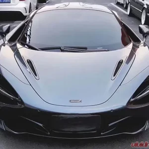 VR Aero Carbon Fiber Rear Bumper Mid-Section McLaren 720S - Image 4