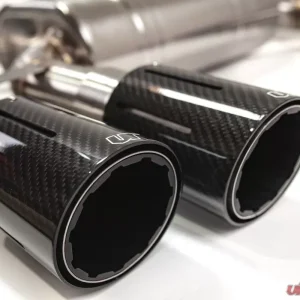 VRP Stainless Valvetronic Exhaust System w/Carbon Tips Audi S4 | S5 B9 Sedan Only 2017-2021 - Image 4