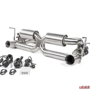 VRP Ferrari 488 Valvetronic Stainless Catback Exhaust System - Image 2