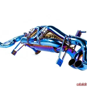 VRP Titanium Valvetronic Exhaust System Blue Audi R8 Gen 2020+ - Image 4
