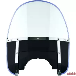 National Cycle Heritage Black Adjustable Window Beaded Heavy Duty Windshield Harley-Davidson 1980-2017 - Image 1