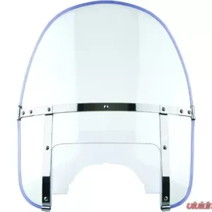 National Cycle Heritage Clear Adjustable Window Beaded Heavy Duty Windshield Harley-Davidson 1980-1984 - Image 1