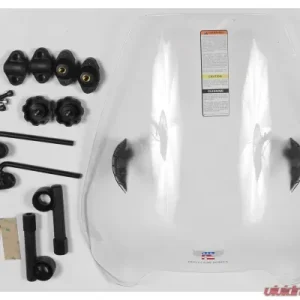 National Cycle Clear Quick Set Mount Deflector Screen 7/8 - Image 1
