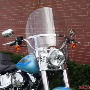 National Cycle Clear Touring Heavy Duty Windshield Harley-Davidson 1983-2013 - Image 1