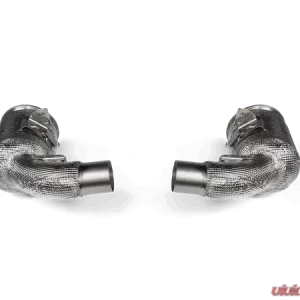 Akrapovic Link Pipe Set with Cats Porsche 992 Turbo | Turbo S 2020 - Image 2