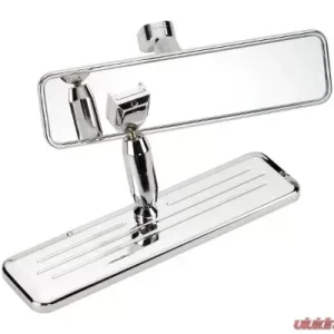 Billet Specialties Full Size Ball Milled Rearview Mirror - Image 3