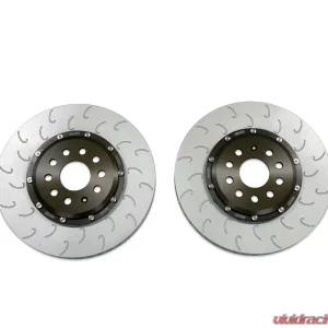 034 Motorsport 2-Piece Floating Front Brake Rotor Upgrade Kit Volkswagen | Audi MQB/MQB EVO w/2.0T TFSI Performance Pack 2015+ - Image 2