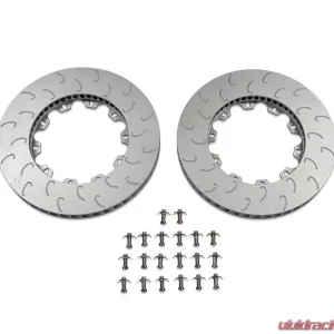 034 Motorsport 340mm Front MQB Rotor Ring Set Audi RS3 2.5 TFSI EVO 2017+ - Image 1