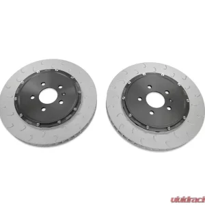 034 Motorsport 2pc Floating Front Brake Rotor Upgrade Kit Audi R8 | RS4 | RS5 2006-2015 - Image 1
