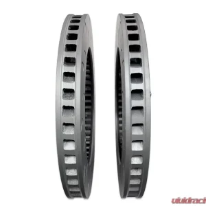 034 Motorsport 2pc Floating Rear Brake Rotor Upgrade Kit Audi R8 2006-2015 - Image 4