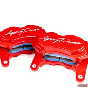Agency Power Big Brake Kit Front and Rear Red Polaris RZR Turbo - Image 2