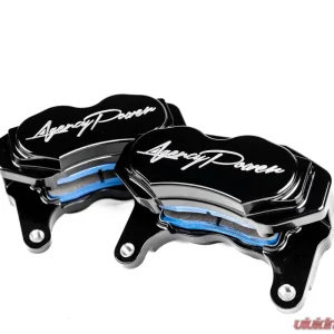 Agency Power Big Brake Kit Front and Rear Black Polaris RZR Turbo - Image 2