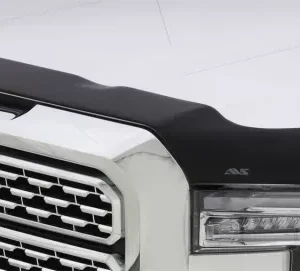 AVS Aeroskin Hood Protector Matte Black GMC Sierra 2020-2021 - Image 3