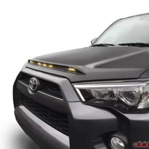AVS Aeroskin LightShield Hood Shield Black Toyota 4Runner 2010-2021 - Image 4