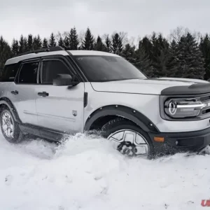 AVS Aeroskin II Hood Protector Textured Black Ford Bronco Sport 2021-2025 - Image 3