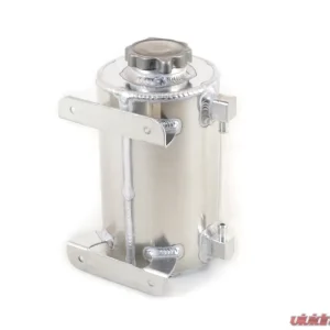 Canton Racing Products 2.5 Qt. Universal Round Style Aluminum Coolant Recovery Tank - Image 1