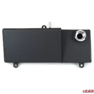 Canton Racing Products Black Powdercoat Aluminum Expansion Coolant Tank Ford Mustang 1996-2004 - Image 1