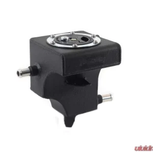 Canton Racing Products Black Powdercoat Aluminum Supercharger Tank w/Fuel Style Cap Ford Mustang GT500 2011-2014 - Image 1