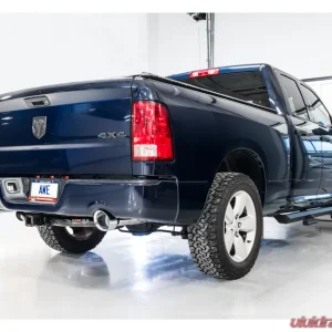 AWE Tuning 0FG Dual Rear Exit Cat Back | 3" Diameter | 5" Dual Chrome Silver Tips Ram 1500 2011-2018 - Image 3