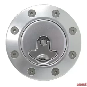 Ridetech Clear Anodized Locking Gas Cap Chevrolet Camaro 1967-1968 - Image 2