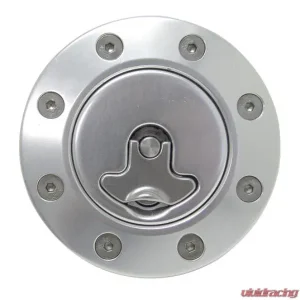 Ridetech Clear Anodized Locking Gas Cap Chevrolet Chevy II 1962-1967 - Image 1