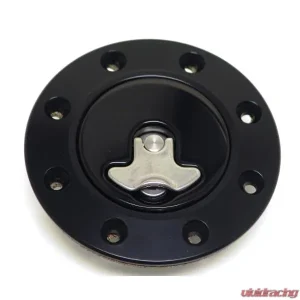 Ridetech Black Anodized Locking Gas Cap Chevrolet Chevy II 1962-1967 - Image 1