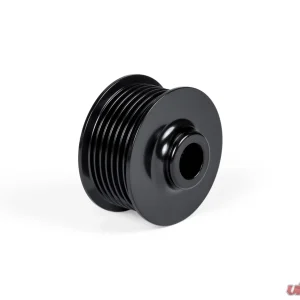 APR Supercharger Drive Pulley Upgrade for Audi A6, A7, A8, Q5, S4, S5 - CNC Machined Billet Steel, Black E-Coated, 57.75mm - Image 1