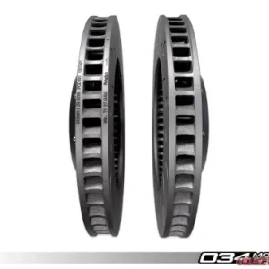 034 Motorsports 2-Piece Floating Front Brake Rotor Upgrade Kit Audi B8/B8.5 S4/S5/Q5 2008-2017 - Image 5