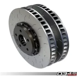 034 Motorsports 2pc Floating Front Brake Rotor Upgrade Kit Audi S4/S5/SQ5 B9/B9.5 2018-2023 - Image 3
