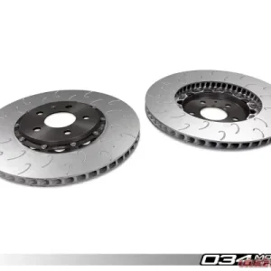 034 Motorsports 2pc Floating Front Brake Rotor Upgrade Kit Audi S4/S5/SQ5 B9/B9.5 2018-2023 - Image 4