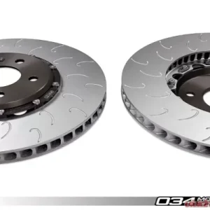 034 Motorsports 2pc Floating Front Brake Rotor Upgrade Kit Audi S4/S5/SQ5 B9/B9.5 2018-2023 - Image 5