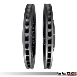 034 Motorsports 2-Piece Floating Rear Brake Rotor Upgrade Kit Audi B8/B8.5 S4/S5/Q5/SQ5 2008-2017 - Image 4