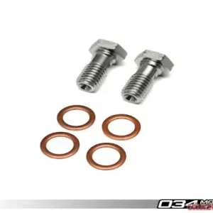 034 Motorsports Stainless Steel Braided Brake Line Kit Audi A3/S3 | VW Golf R 2015+ - Image 3