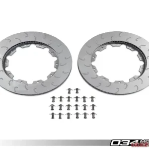 034 Motorsports 370mm Rotor Ring Set Front Audi RS3 | TTRS 2017+ - Image 1