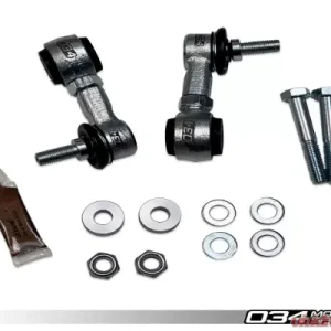 034 Motorsports Dynamic+ Adjustable Rear Sway Bar End Link Kit Audi 2009-2018 - Image 1