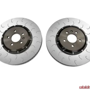 034 Motorsports 2pc Floating Front Brake Rotor Upgrade Kit Audi B9/B9.5 RS5|4M/4M.5 Q7|Q8 2018-2024 - Image 1