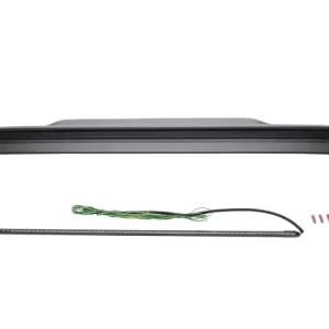 AVS Aeroskin LightShield Pro Hood Shield; Black - Image 4