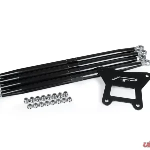 Agency Power Adjustable Rear Radius Arms Black Polaris RZR Turbo S 2018-2022 - Image 1