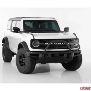 GT Styling 4 Piece Front Daytime Running Light Cover Kit Carbon Fiber Look Ford Bronco 2021-2022 - Image 2