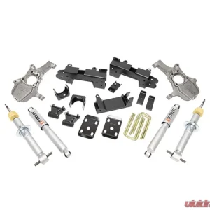 Belltech 2"-4" Front & 6" Rear Complete Lowering Kit w/ Street Performance Shocks Chevrolet | GMC 2019-2021 - Image 2