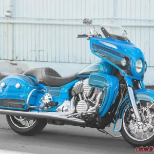 Arlen Ness Finned Chrome Cam Cover for Indian Motorcycles 2014+ - Image 4
