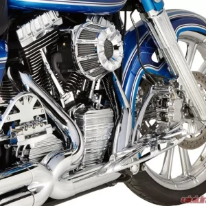 Arlen Ness 10-Gauge Driver and Passenger Chrome Floorboards Harley Davidson FL Softail 2018+ - Image 3