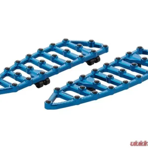 Arlen Ness MX Blue Floorboards Harley Davidson FL Softail Models (M8 Engine) 2018+ - Image 1
