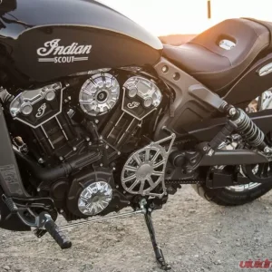 Arlen Ness 10-Gauge Chrome Stator Cover Indian Scout | Scout Sixty | Scout Bobber 2015+ - Image 2